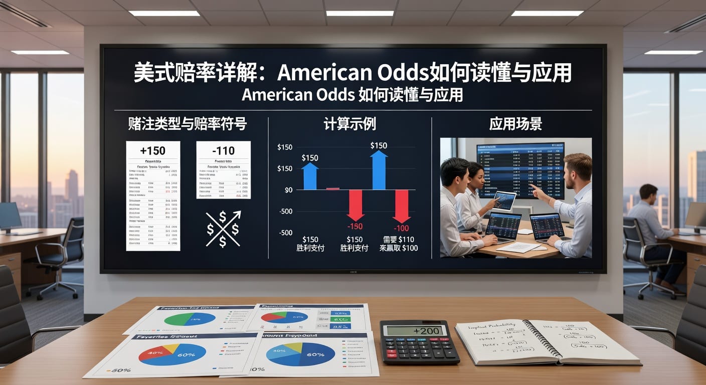 美式赔率 american odds 乐鱼体育官网解析