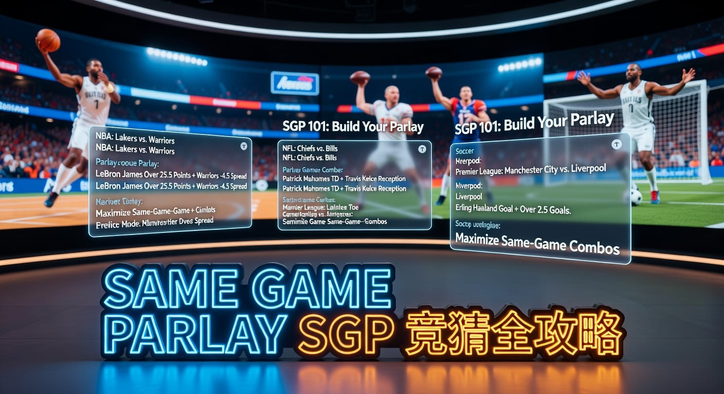 Same Game Parlay SGP 投注策略 2026