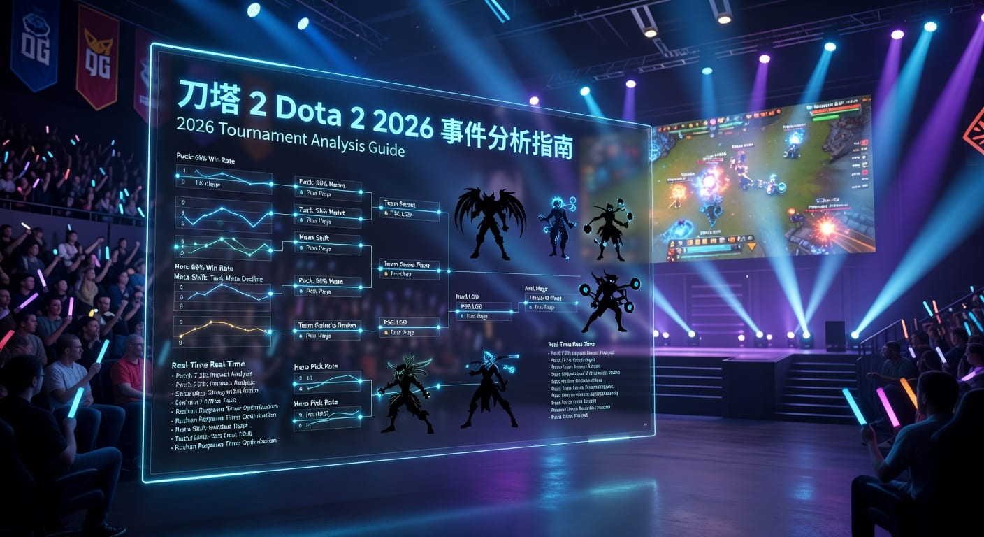 刀塔2 Dota 2：资深分析师带你玩转竞技博弈新时代