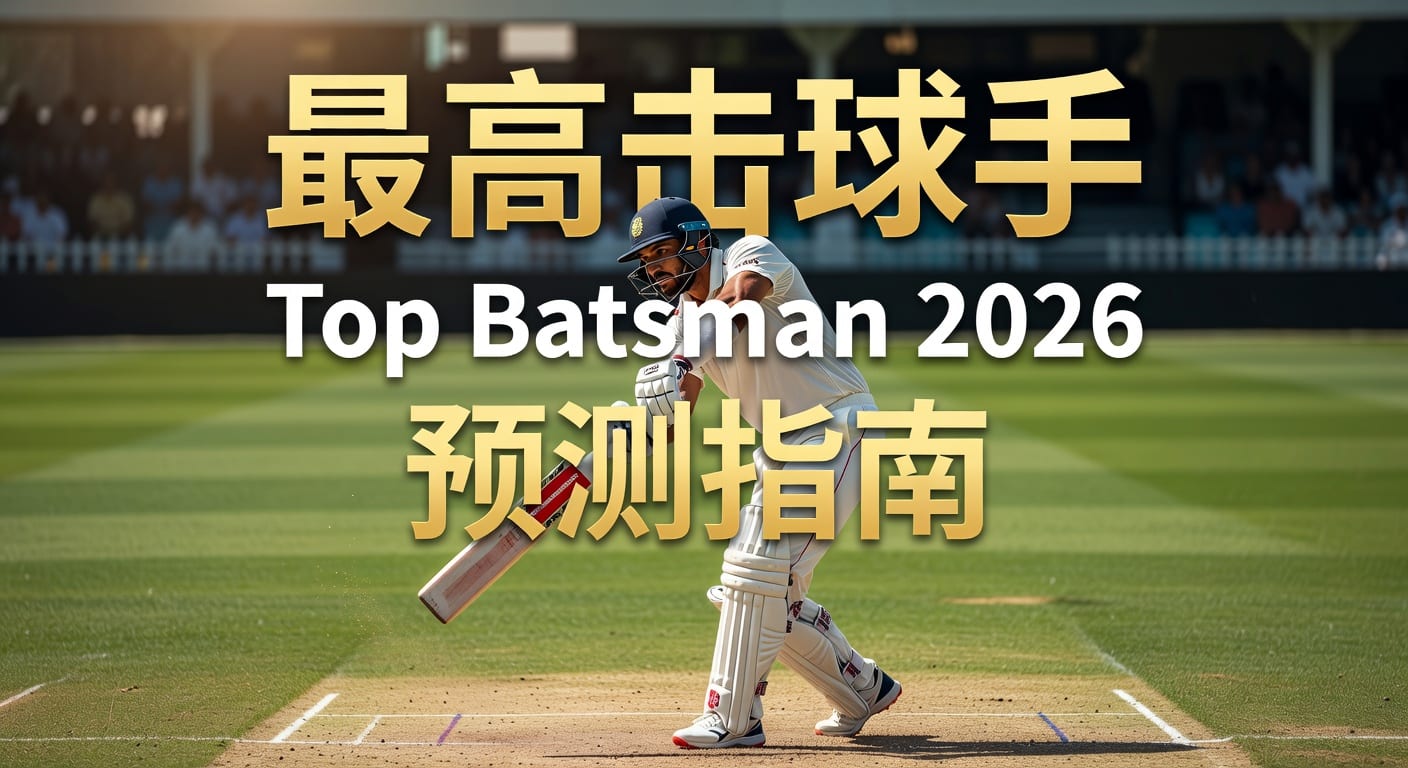 2026年世界杯投注：最高击球手 Top Batsman 数据分析与评分标准