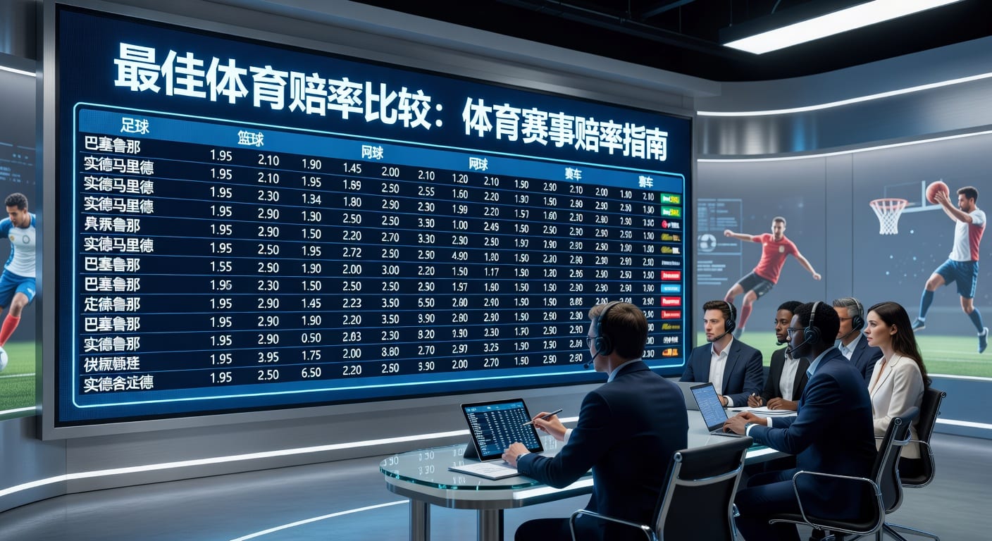 最佳体育赔率：体育博彩赔率比较与投注策略解析