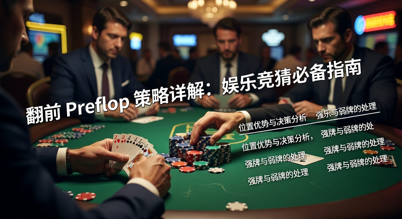 翻前 preflop：赛前决策框架与实战判断