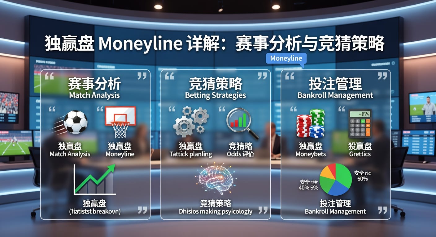 独赢盘 moneyline：2026年世界杯投注平台玩法与判断