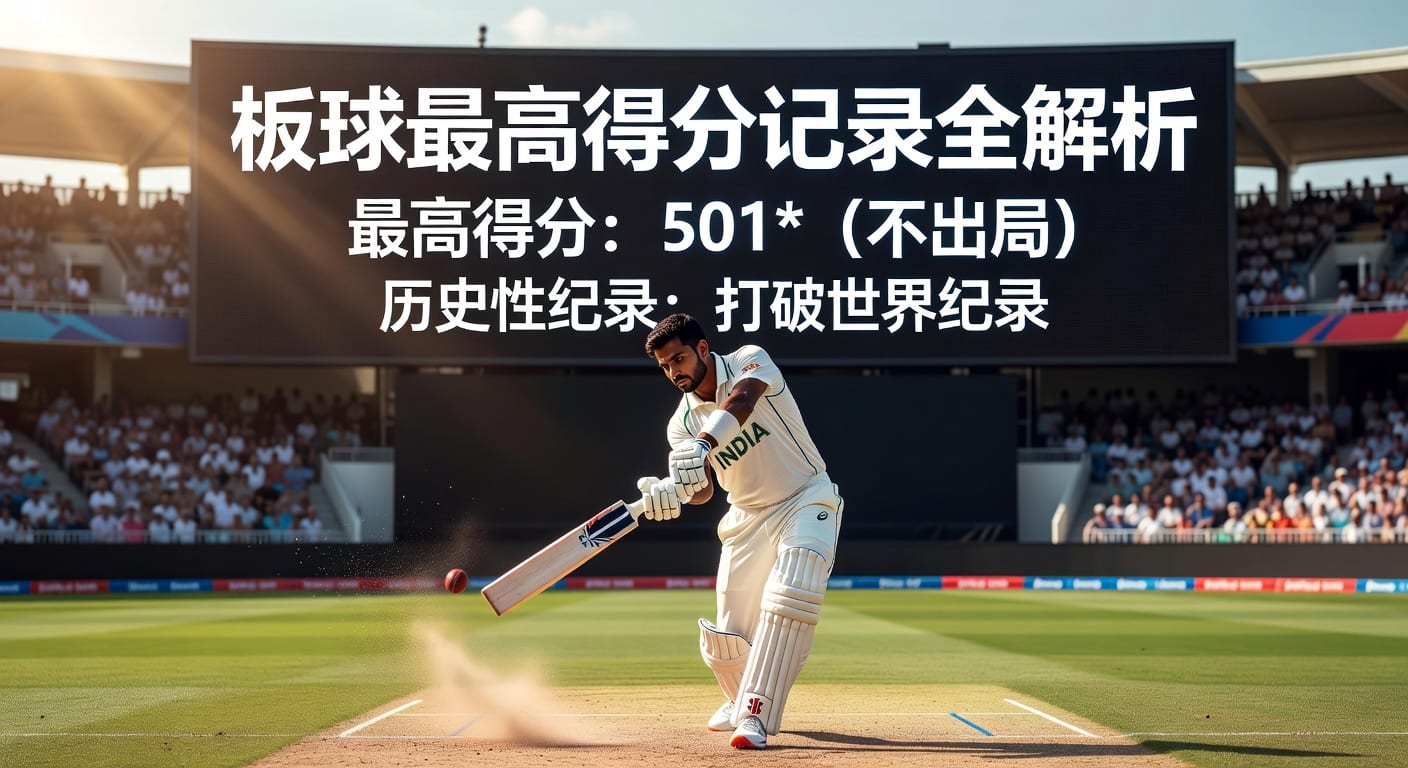 板球最高得分 Highest Score：2026年数据解读