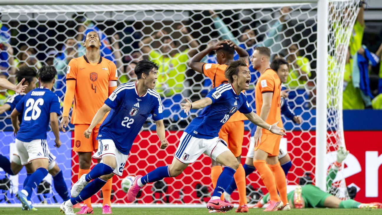 日本2比2逼平荷兰：世界杯2026黑马气质拉满